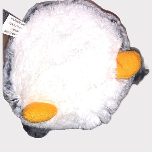 AURORA Pom Pom Penguin Jewel Plush Toy Blue - Picture 3 of 8